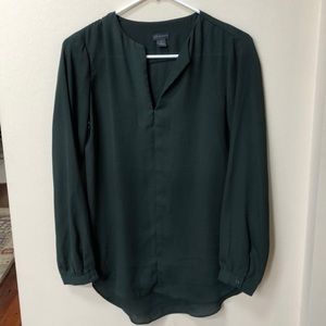 Evergreen blouse